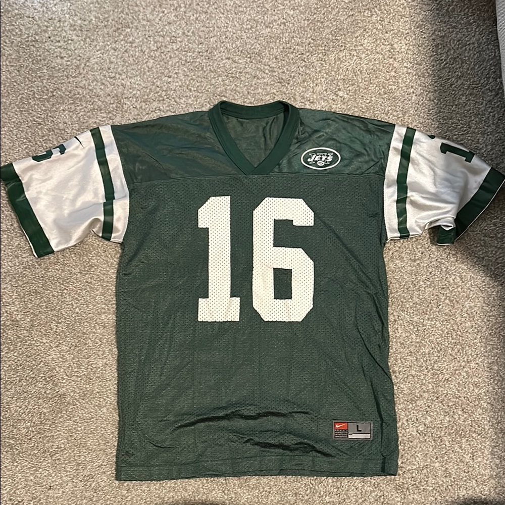 Green and White Men's Jersey
